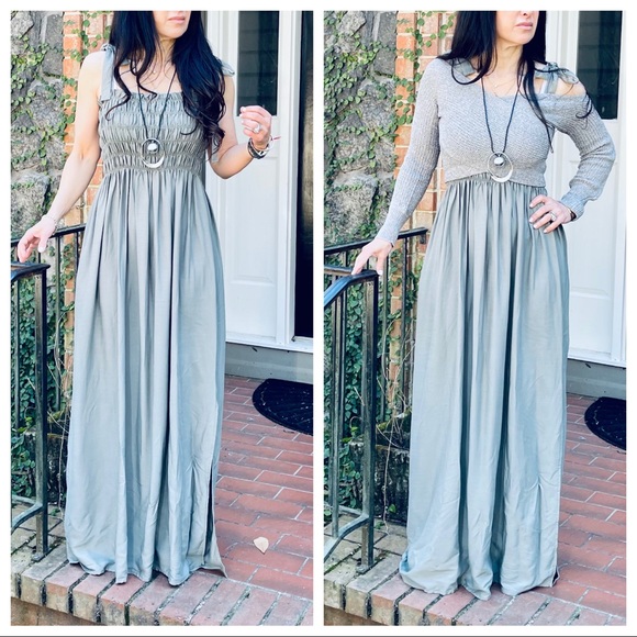 ✨LAST ONES✨Fabulous smocked tank maxi dress - Picture 3 of 6